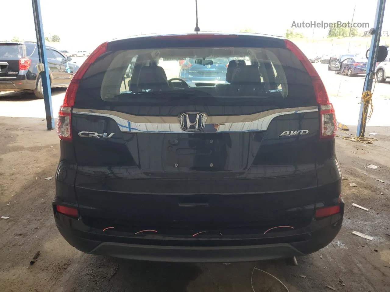 2016 Honda Cr-v Lx Черный vin: 5J6RM4H3XGL104158