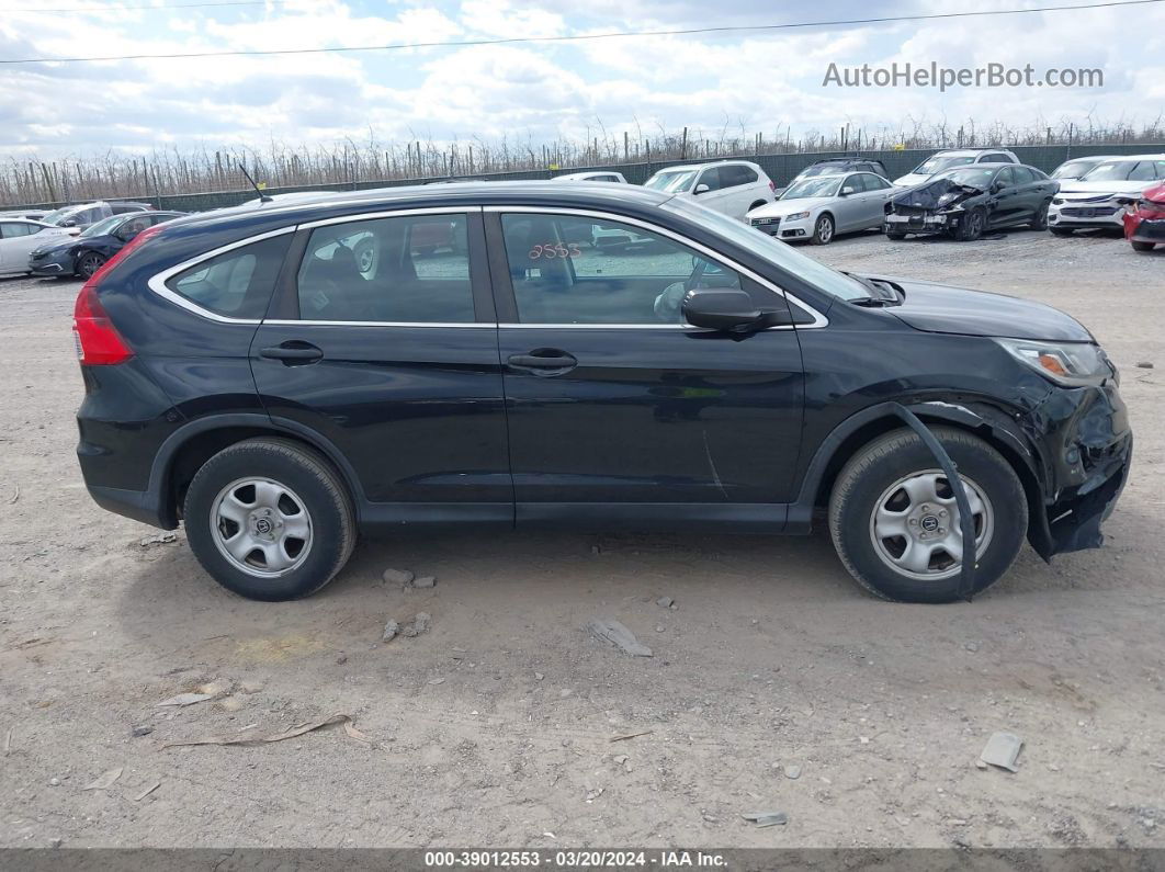 2016 Honda Cr-v Lx Черный vin: 5J6RM4H3XGL125253