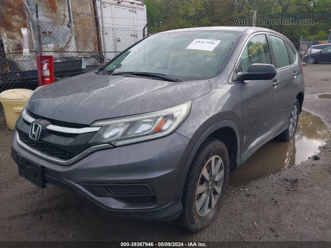 2016 Honda Cr-v Lx Серый vin: 5J6RM4H3XGL127469