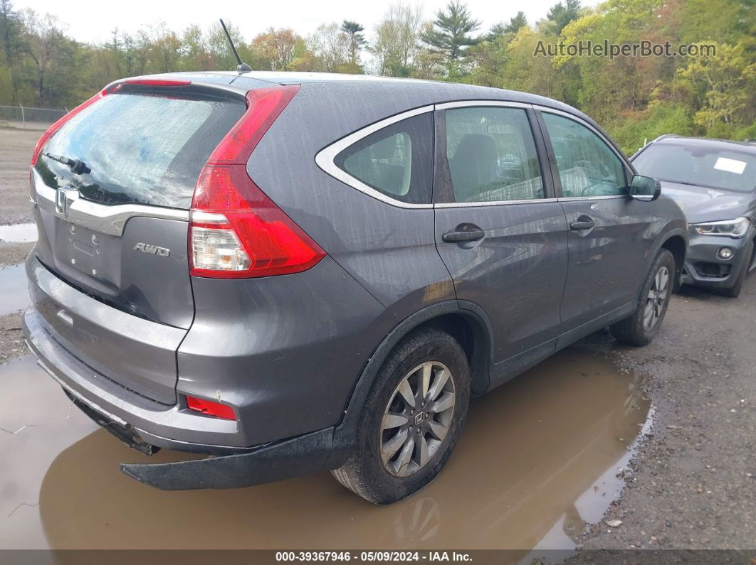 2016 Honda Cr-v Lx Серый vin: 5J6RM4H3XGL127469