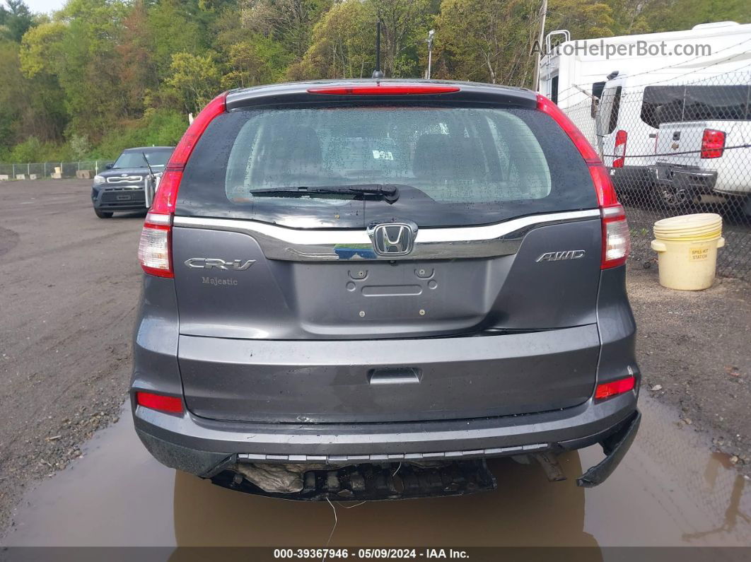 2016 Honda Cr-v Lx Серый vin: 5J6RM4H3XGL127469