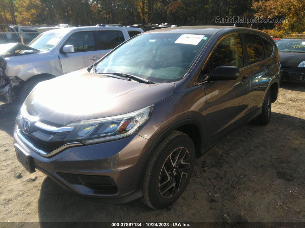 2016 Honda Cr-v Se Серый vin: 5J6RM4H41GL069860