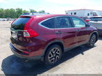 2016 Honda Cr-v Se Maroon vin: 5J6RM4H41GL134173