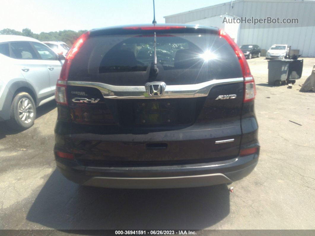 2016 Honda Cr-v Se Черный vin: 5J6RM4H42GL082844