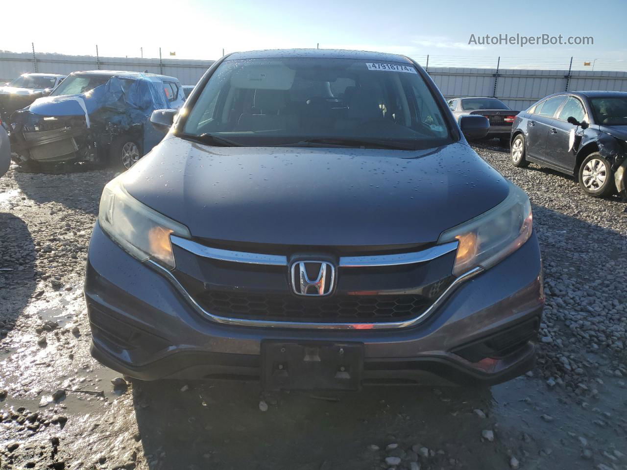 2016 Honda Cr-v Se Gray vin: 5J6RM4H43GL089916