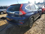 2016 Honda Cr-v Se Blue vin: 5J6RM4H44GL085499