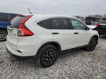 2016 Honda Cr-v Se White vin: 5J6RM4H46GL062256