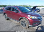 2016 Honda Cr-v Se Maroon vin: 5J6RM4H47GL032196