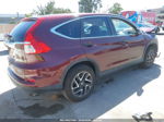 2016 Honda Cr-v Se Maroon vin: 5J6RM4H47GL044705