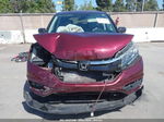 2016 Honda Cr-v Se Maroon vin: 5J6RM4H47GL044705