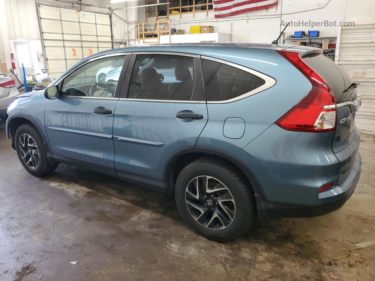 2016 Honda Cr-v Se Blue vin: 5J6RM4H48GL082430