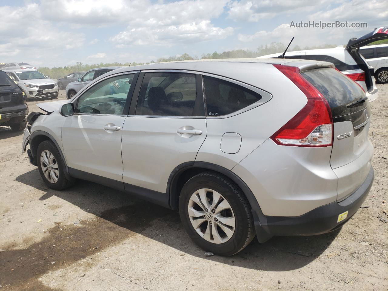 2012 Honda Cr-v Ex Серебряный vin: 5J6RM4H50CL020068