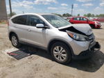 2012 Honda Cr-v Ex Silver vin: 5J6RM4H50CL020068