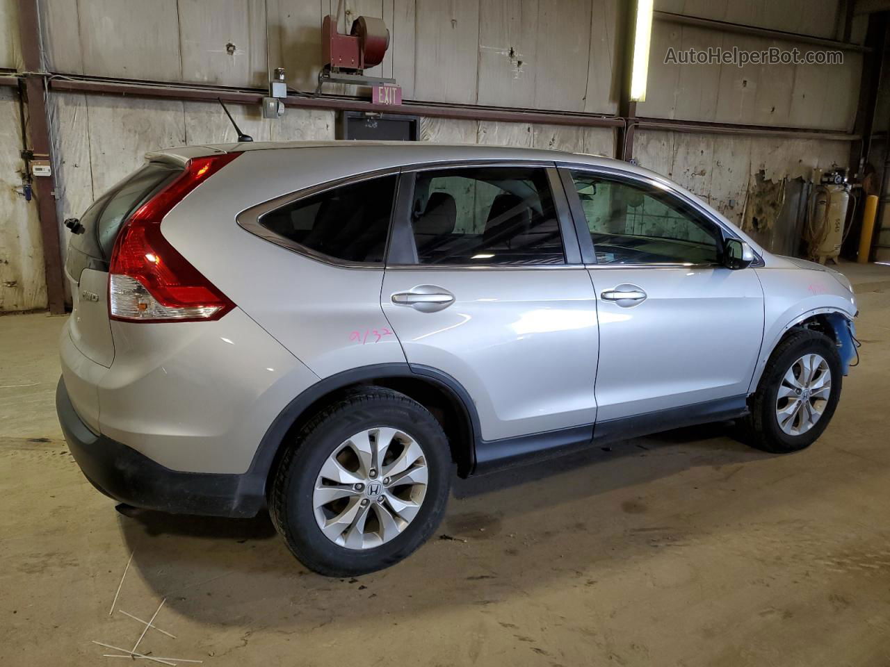 2012 Honda Cr-v Ex White vin: 5J6RM4H50CL024007