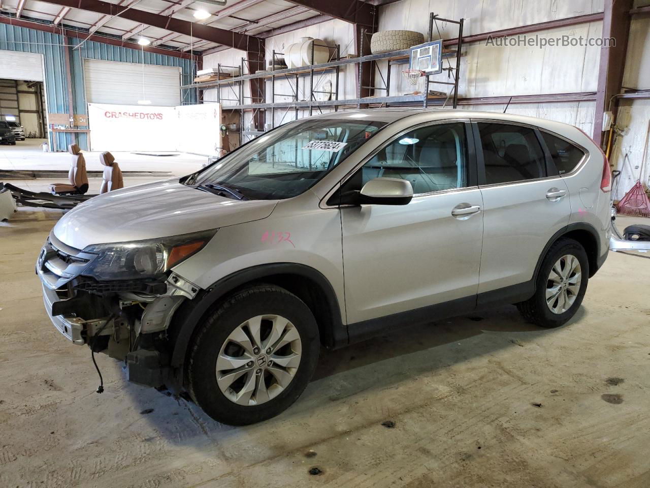 2012 Honda Cr-v Ex White vin: 5J6RM4H50CL024007