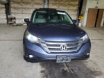 2012 Honda Cr-v Ex Blue vin: 5J6RM4H50CL068122