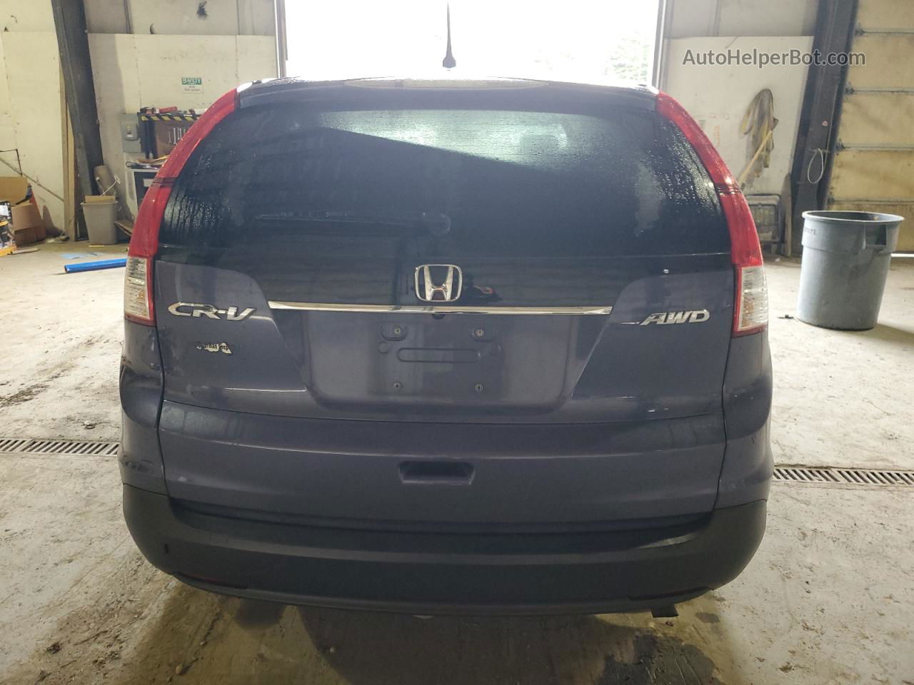 2012 Honda Cr-v Ex Blue vin: 5J6RM4H50CL068122