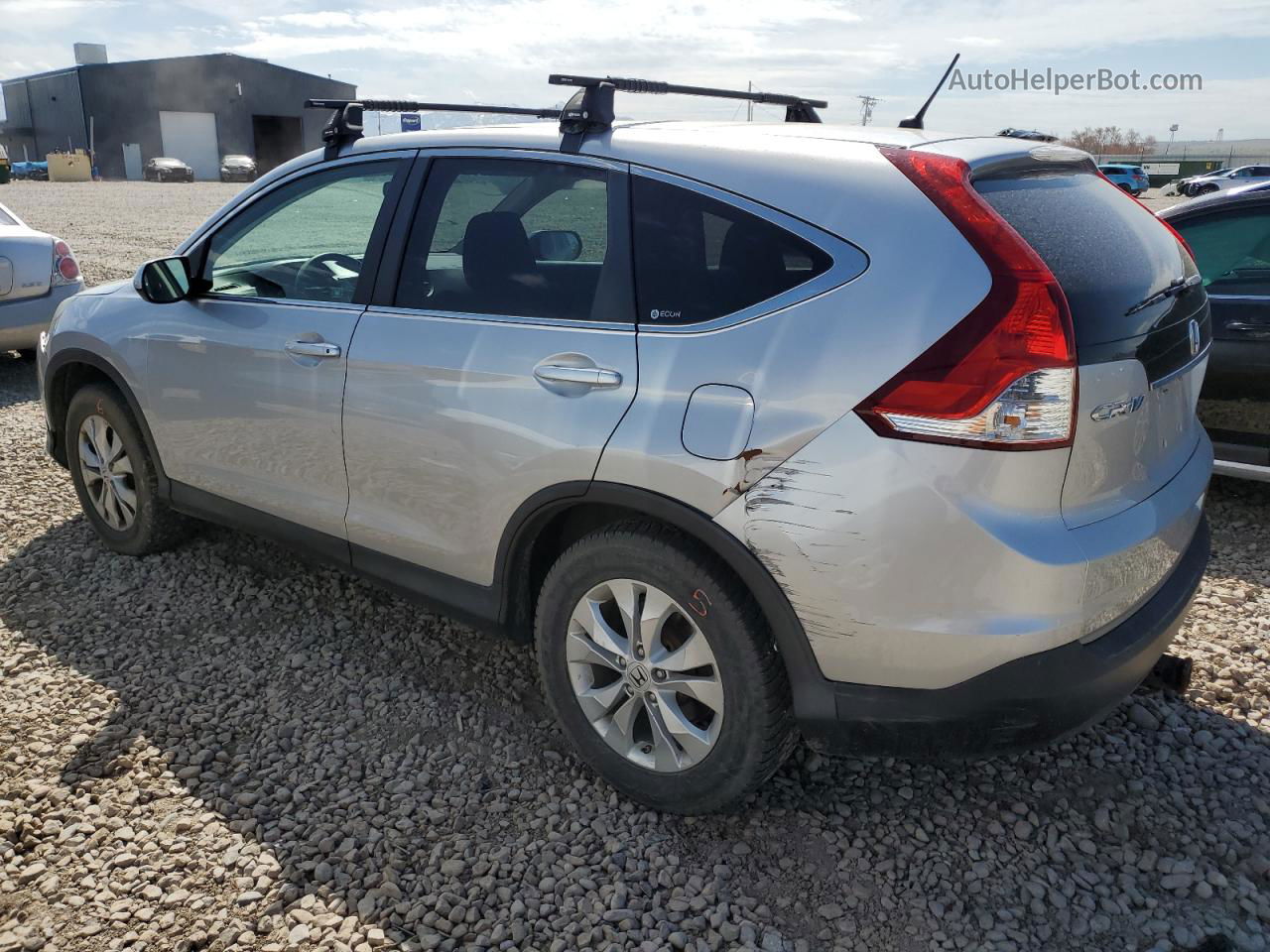 2012 Honda Cr-v Ex Серебряный vin: 5J6RM4H50CL080710