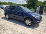 2015 Honda Cr-v Ex Blue vin: 5J6RM4H50FL078721