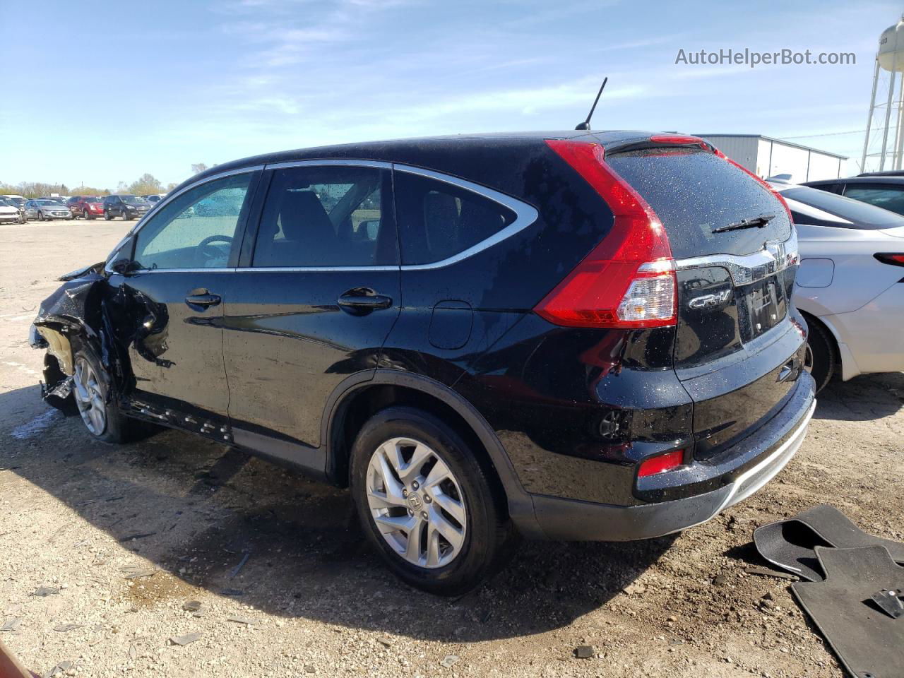 2016 Honda Cr-v Ex Black vin: 5J6RM4H50GL029097