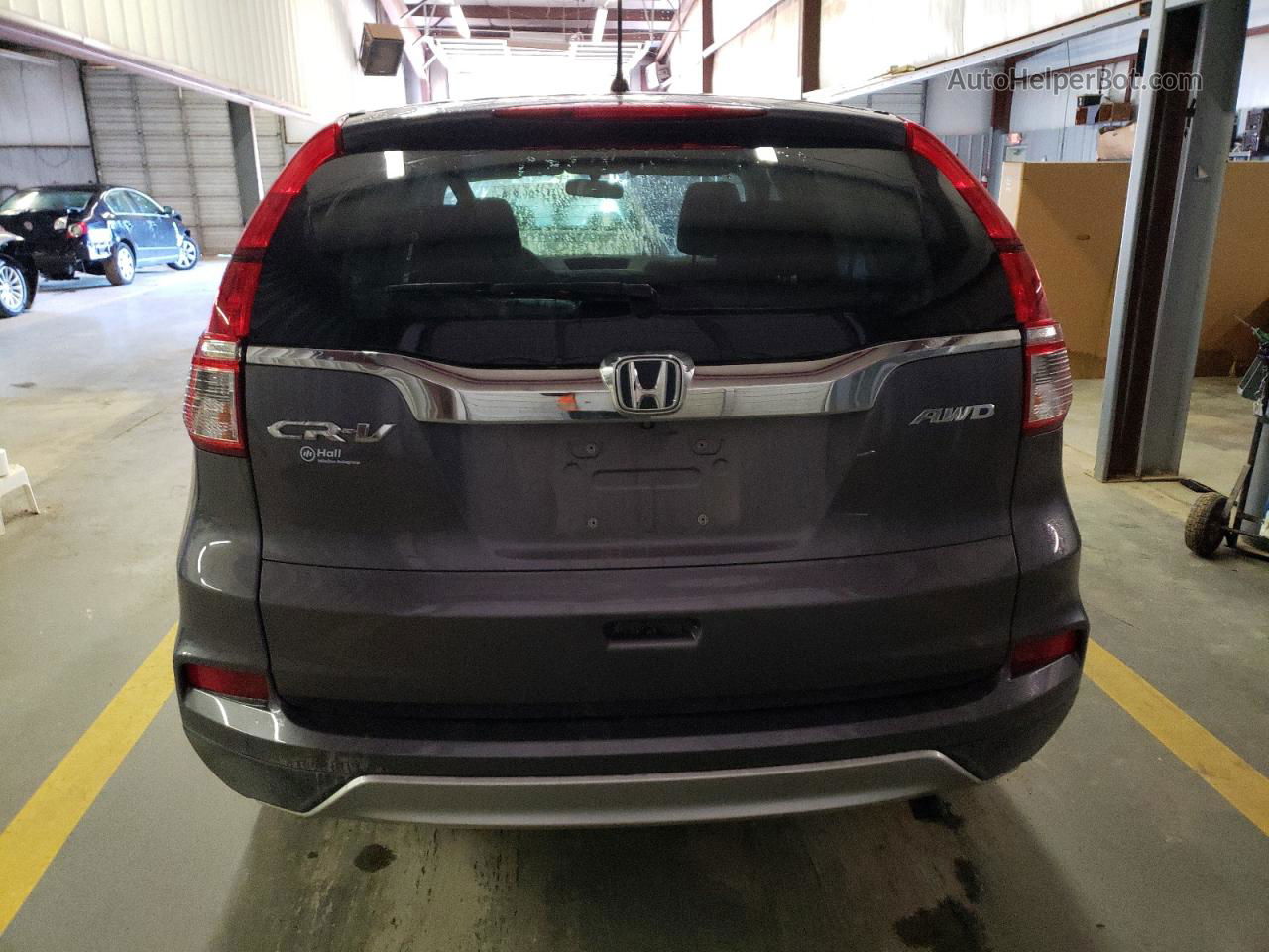 2016 Honda Cr-v Ex Gray vin: 5J6RM4H50GL089154