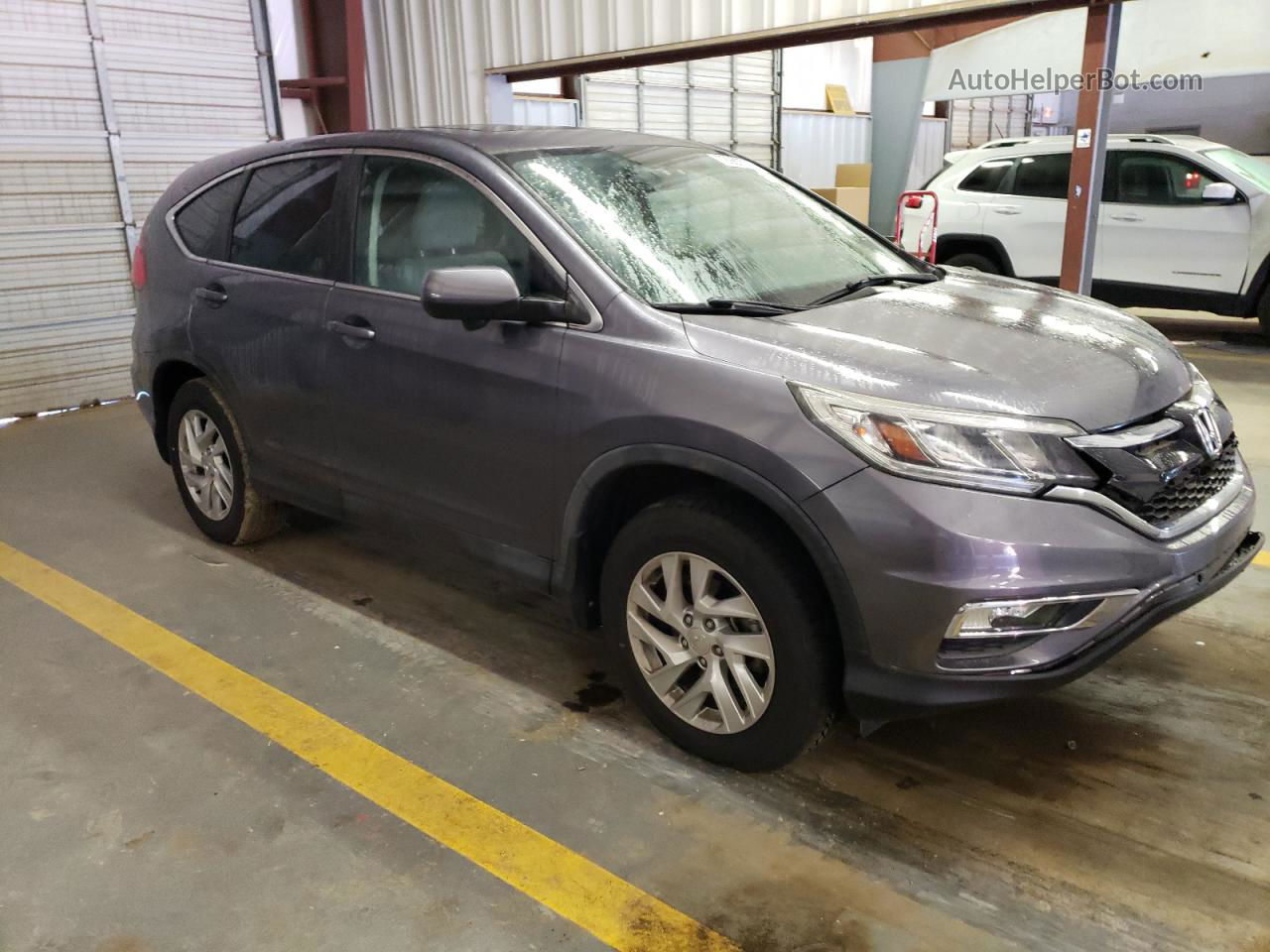 2016 Honda Cr-v Ex Gray vin: 5J6RM4H50GL089154