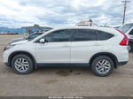 2016 Honda Cr-v Ex White vin: 5J6RM4H50GL109824