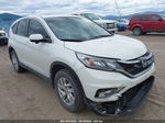 2016 Honda Cr-v Ex White vin: 5J6RM4H50GL109824