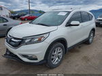 2016 Honda Cr-v Ex White vin: 5J6RM4H50GL109824