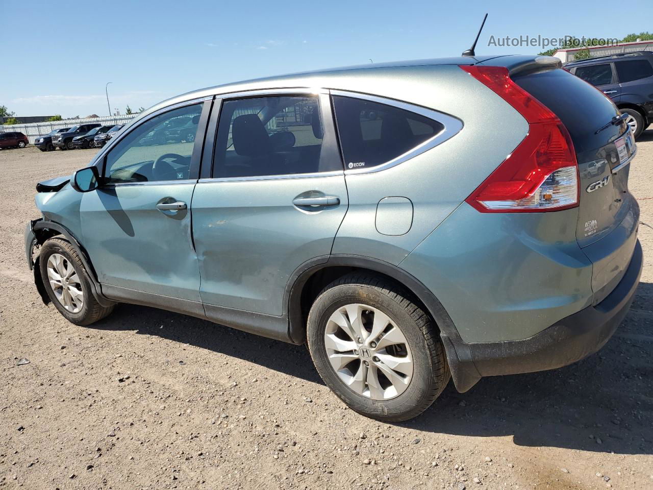 2012 Honda Cr-v Ex Green vin: 5J6RM4H51CL002646