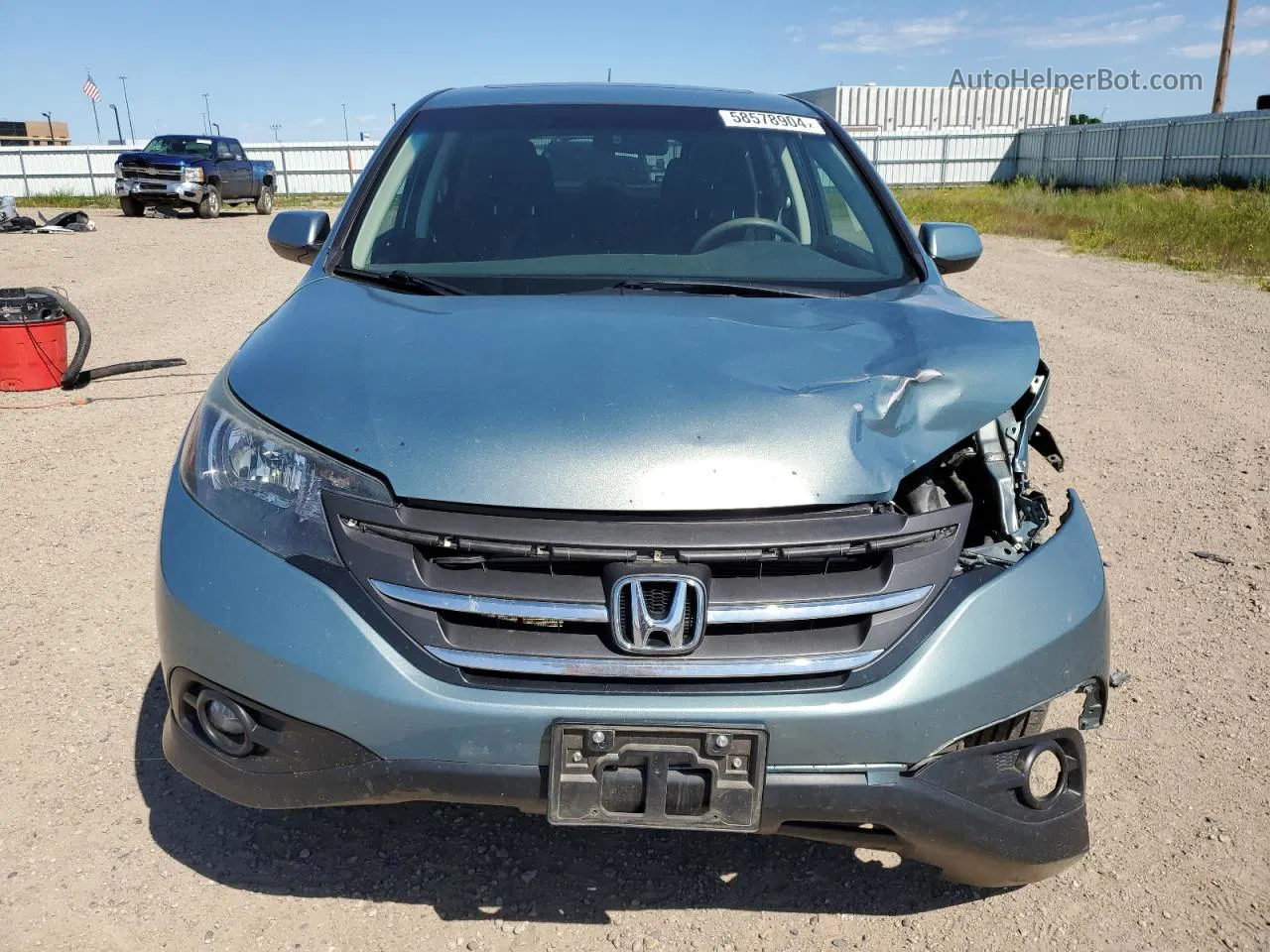 2012 Honda Cr-v Ex Green vin: 5J6RM4H51CL002646