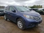 2012 Honda Cr-v Ex Синий vin: 5J6RM4H51CL007880