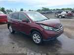 2012 Honda Cr-v Ex Бордовый vin: 5J6RM4H51CL043357