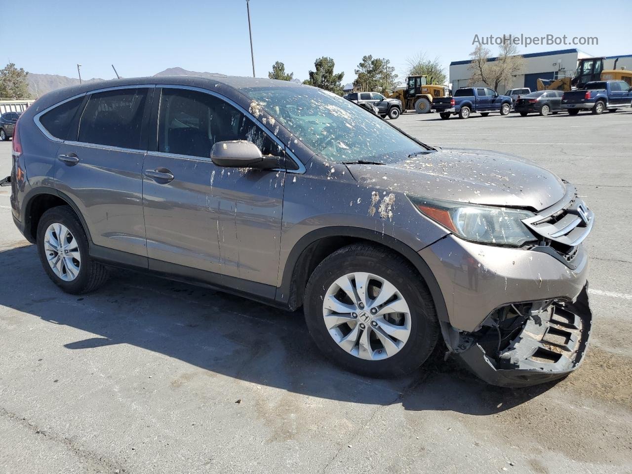 2012 Honda Cr-v Ex Серый vin: 5J6RM4H51CL061809