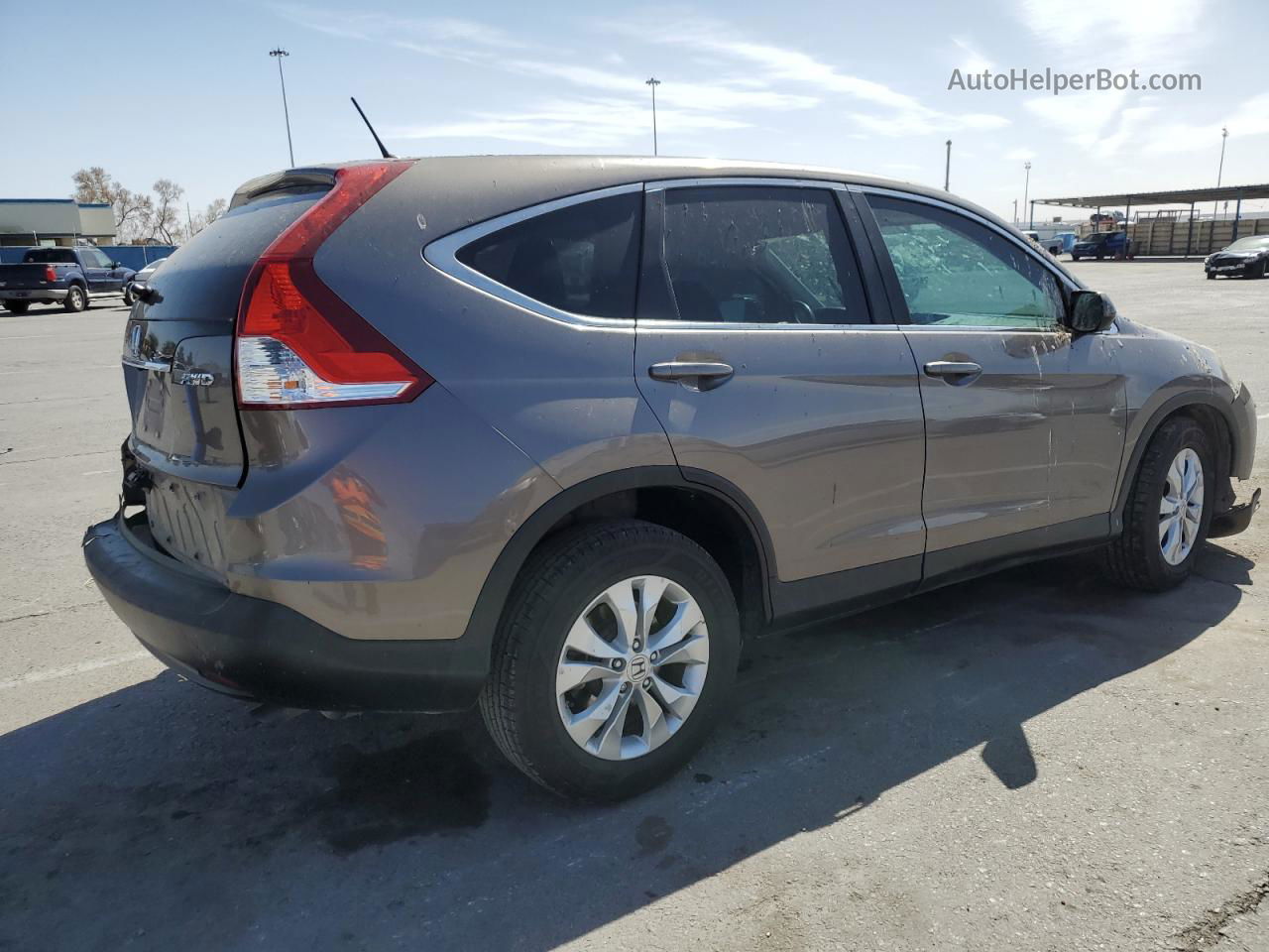 2012 Honda Cr-v Ex Серый vin: 5J6RM4H51CL061809