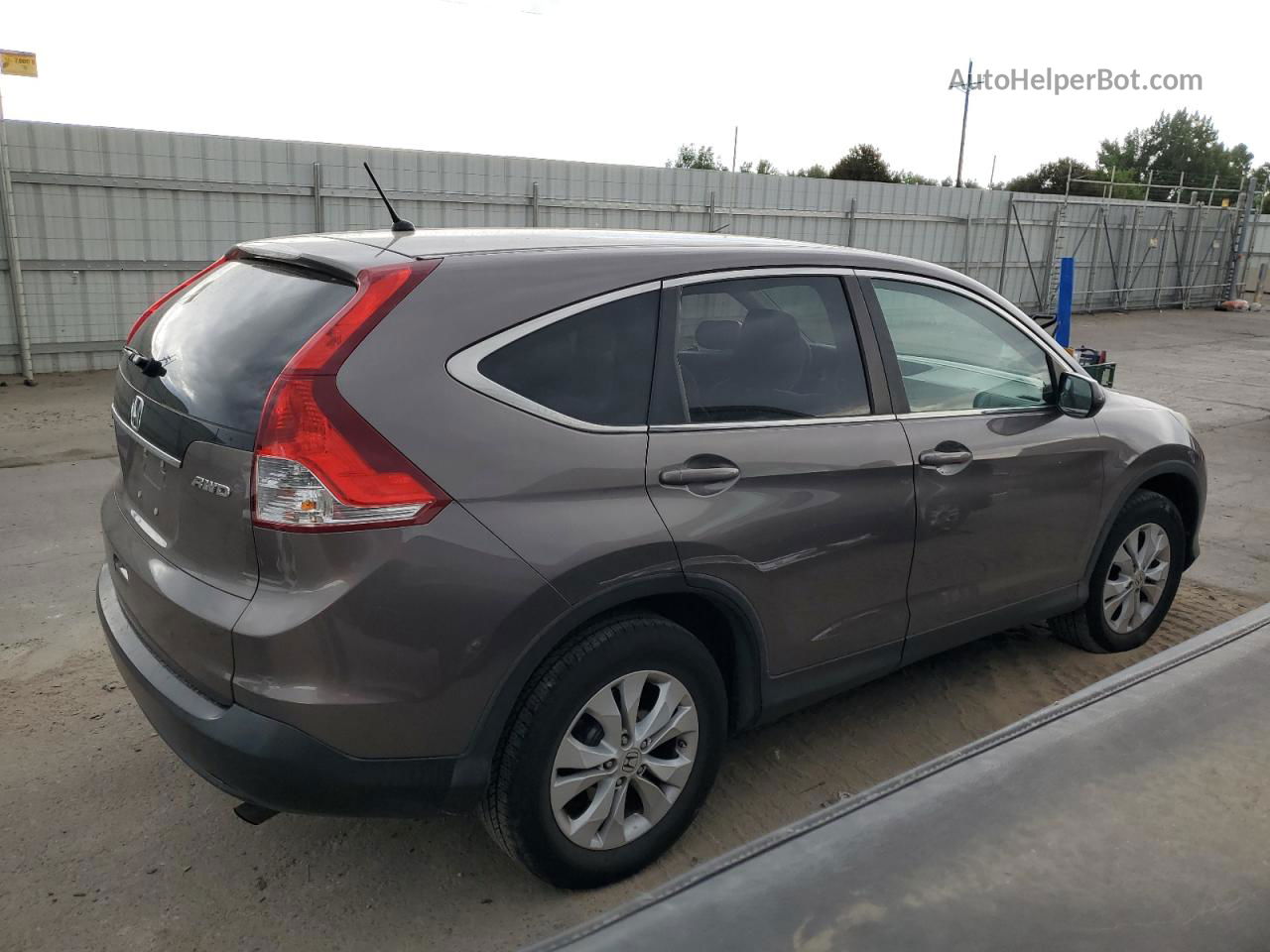 2013 Honda Cr-v Ex Коричневый vin: 5J6RM4H51DL052139