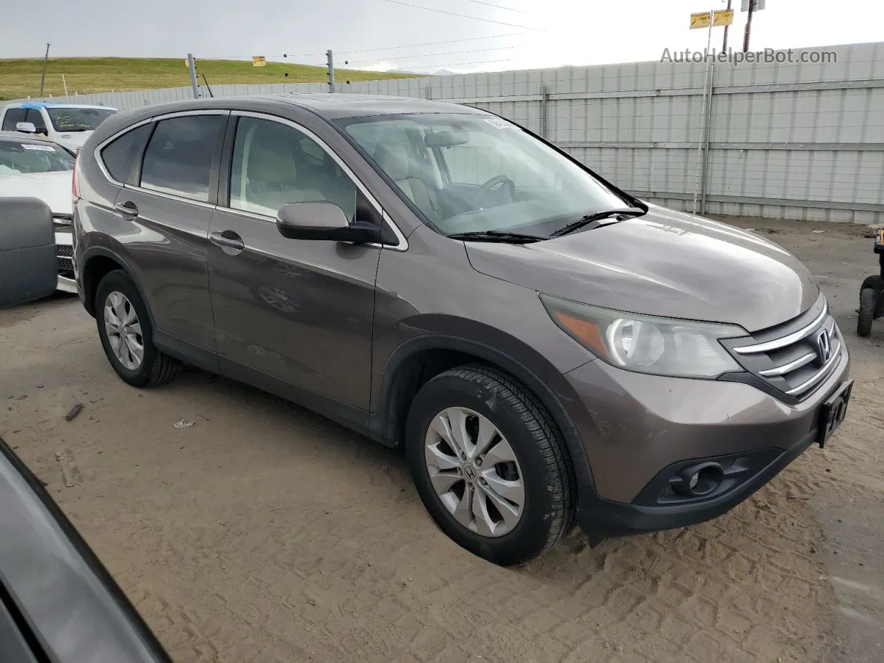 2013 Honda Cr-v Ex Коричневый vin: 5J6RM4H51DL052139