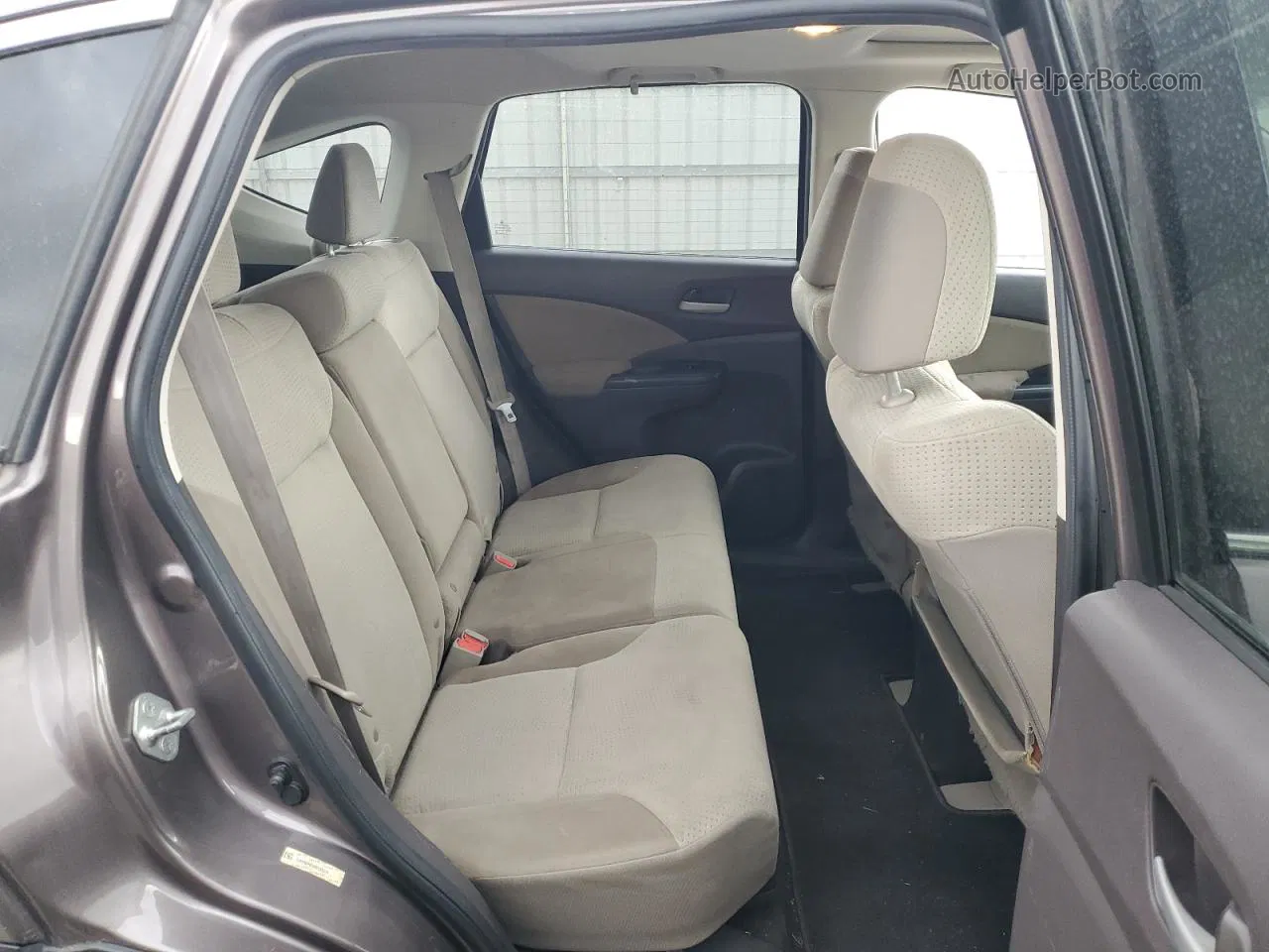 2013 Honda Cr-v Ex Коричневый vin: 5J6RM4H51DL052139