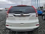 2015 Honda Cr-v Ex White vin: 5J6RM4H51FL079893