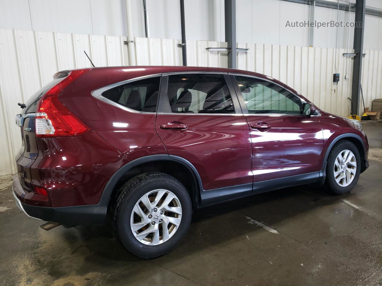 2016 Honda Cr-v Ex Maroon vin: 5J6RM4H51GL041744