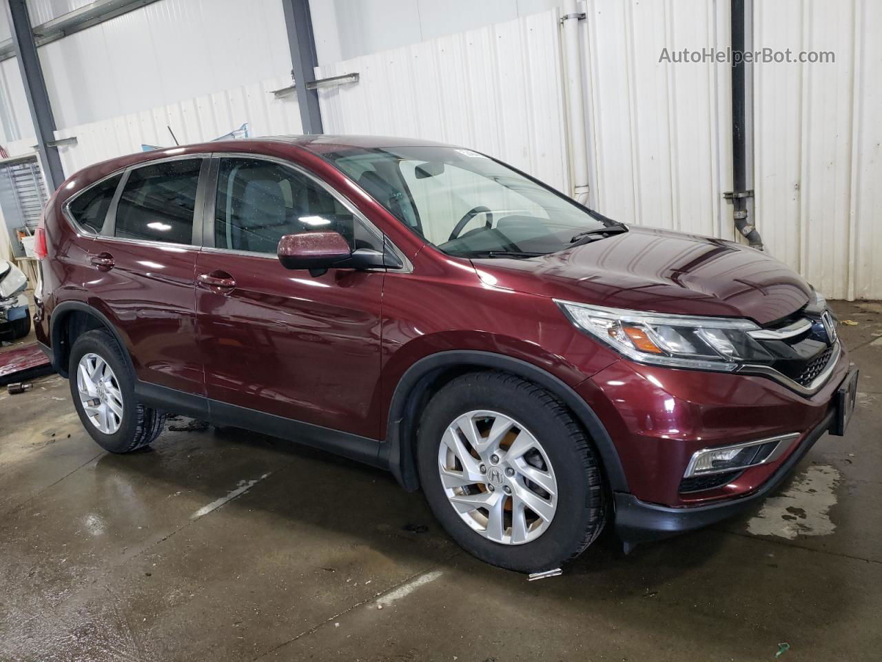 2016 Honda Cr-v Ex Темно-бордовый vin: 5J6RM4H51GL041744