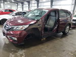 2016 Honda Cr-v Ex Maroon vin: 5J6RM4H51GL041744