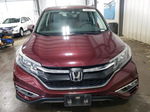 2016 Honda Cr-v Ex Maroon vin: 5J6RM4H51GL041744