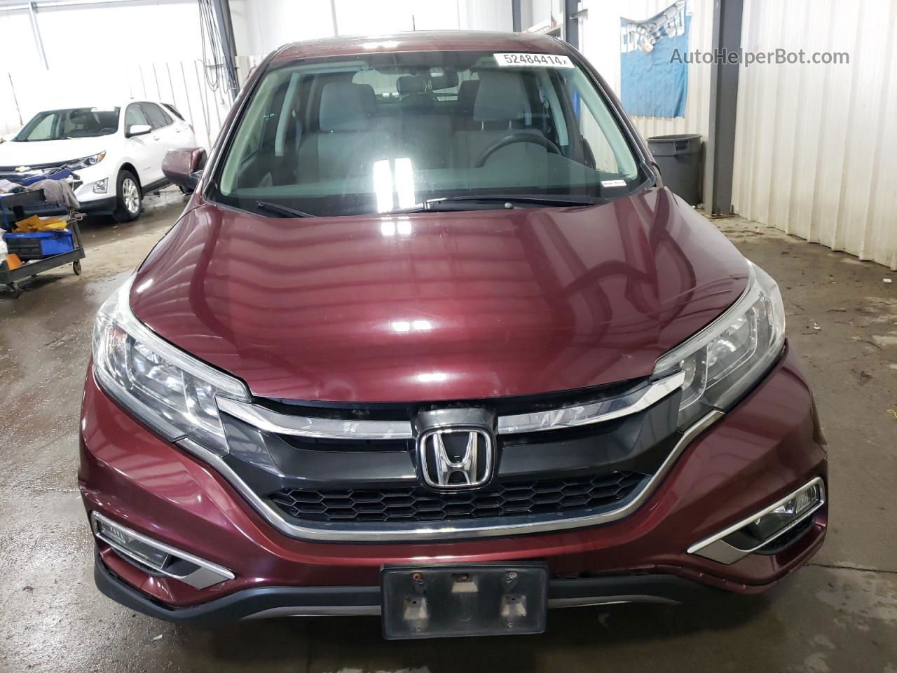 2016 Honda Cr-v Ex Темно-бордовый vin: 5J6RM4H51GL041744