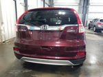 2016 Honda Cr-v Ex Темно-бордовый vin: 5J6RM4H51GL041744