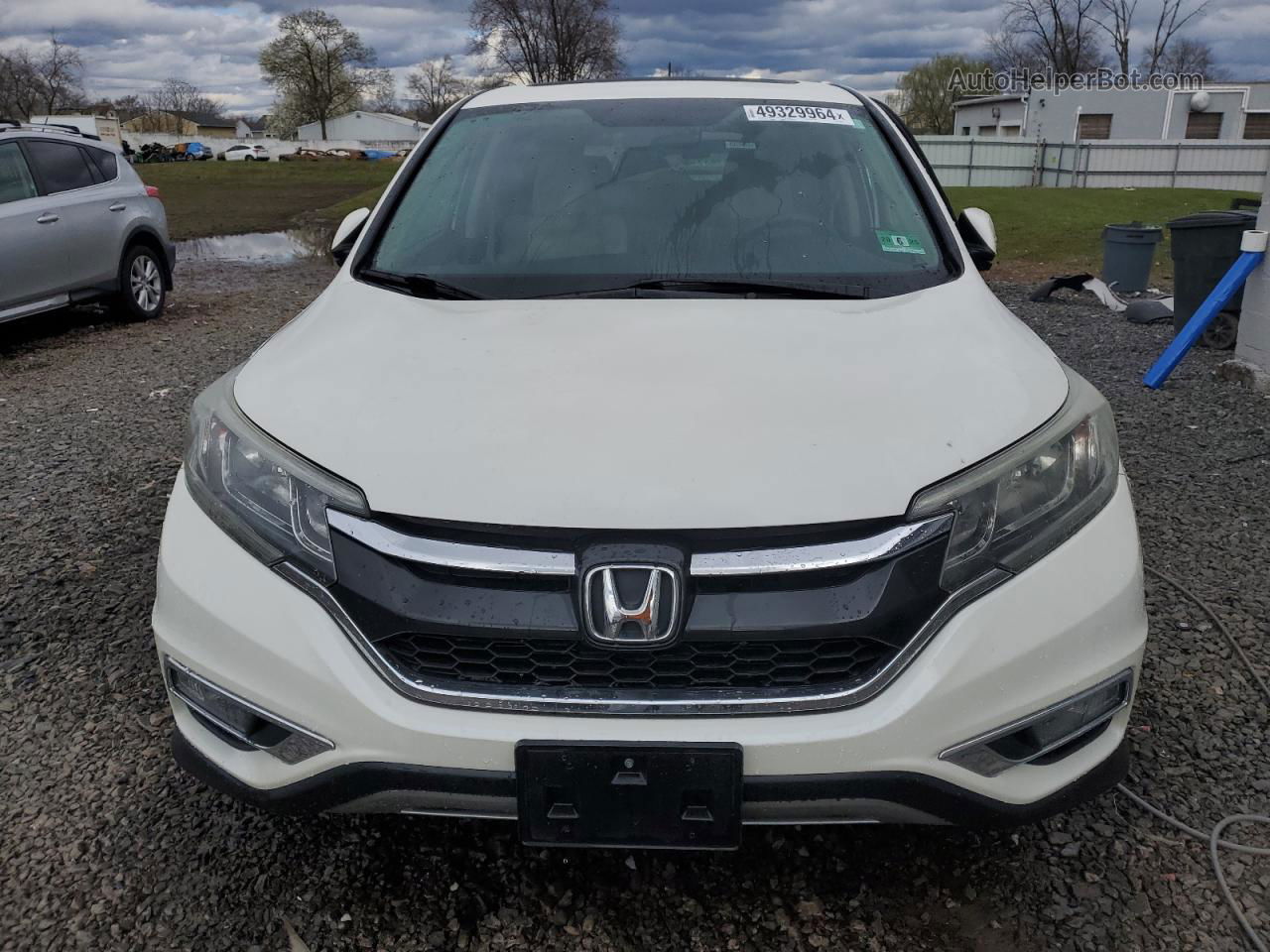 2016 Honda Cr-v Ex Белый vin: 5J6RM4H51GL065977