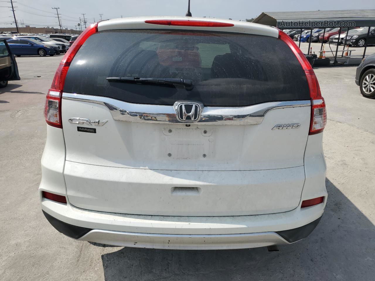 2016 Honda Cr-v Ex Белый vin: 5J6RM4H51GL138748