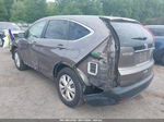 2013 Honda Cr-v Ex Gray vin: 5J6RM4H52DL029422