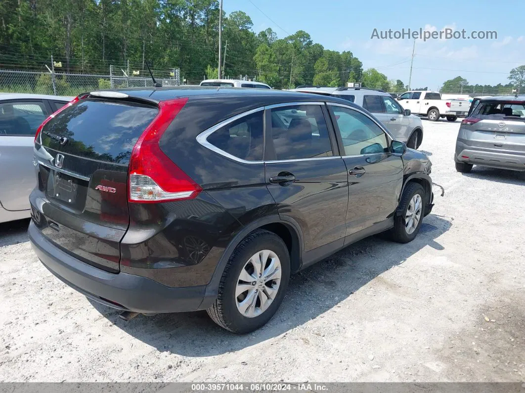 2013 Honda Cr-v Ex Черный vin: 5J6RM4H52DL033017