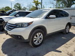 2013 Honda Cr-v Ex White vin: 5J6RM4H52DL037049